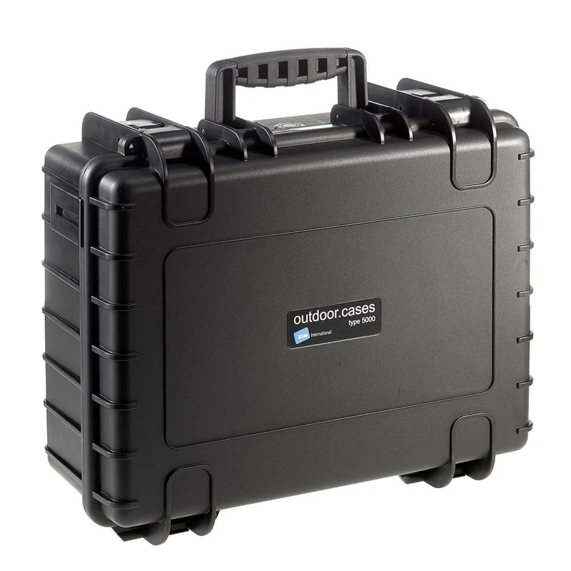 B&W Outdoor.Cases Type 5000 Mousse Noir