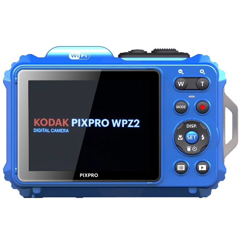Kodak Étanche WPZ-2, 4x Zoom, WiFi, Bleu