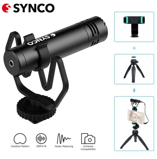 Synco Microphone Mic-M1P Kit Vlogger