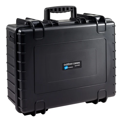 B&W type Valises d'extérieur 6000 noir + séparateur