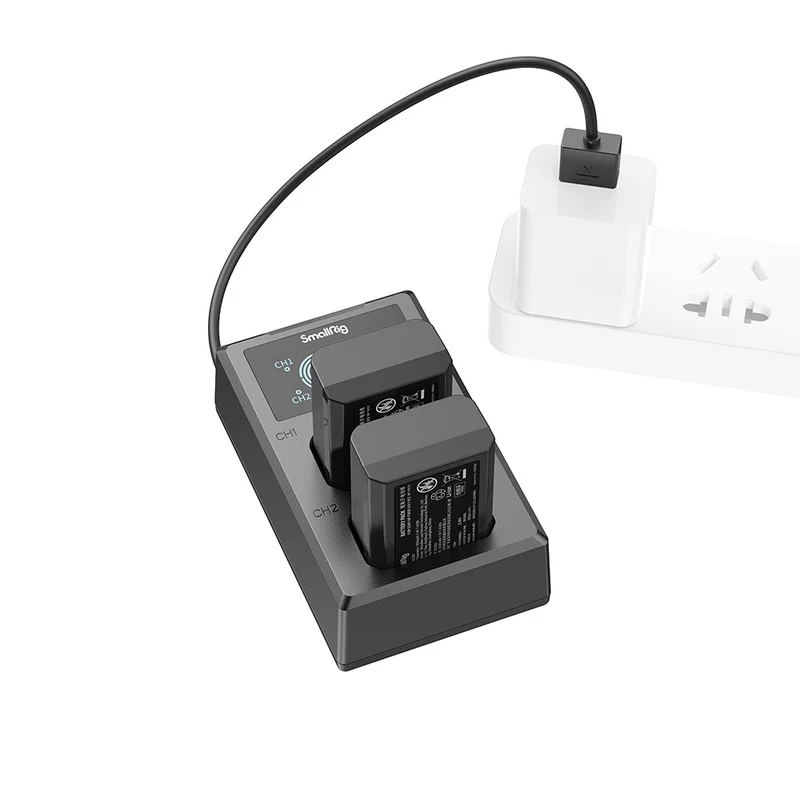 SmallRig Kit de batterie et de chargeur pour caméra NP-FW50 3818