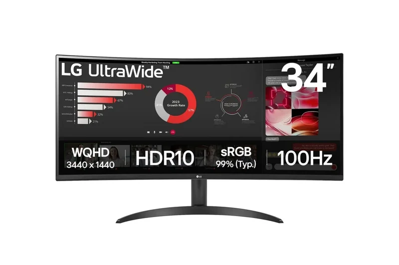 LG Electronics UltraWide 34WR50QK-B