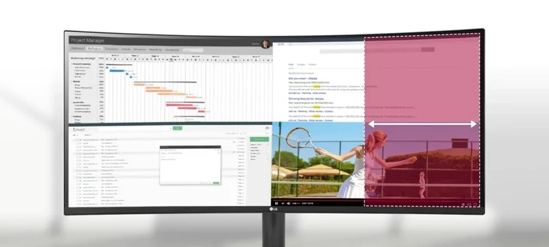 LG Electronics UltraWide 34WR50QK-B