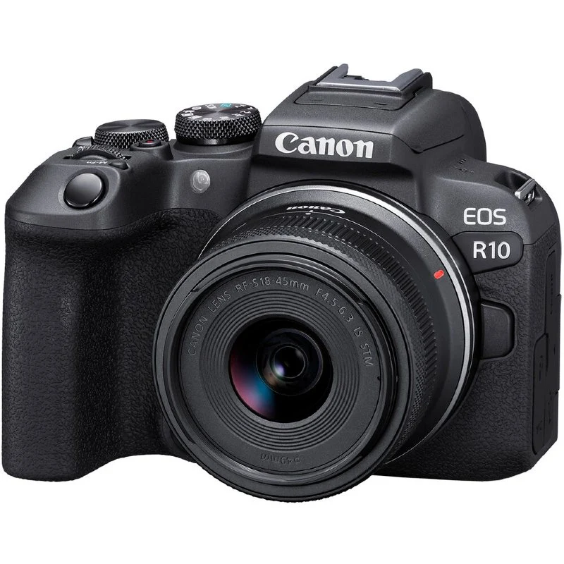 Canon EOS R10 boitier et Canon RF-S 18-45mm f/4.5-6.3 IS STM