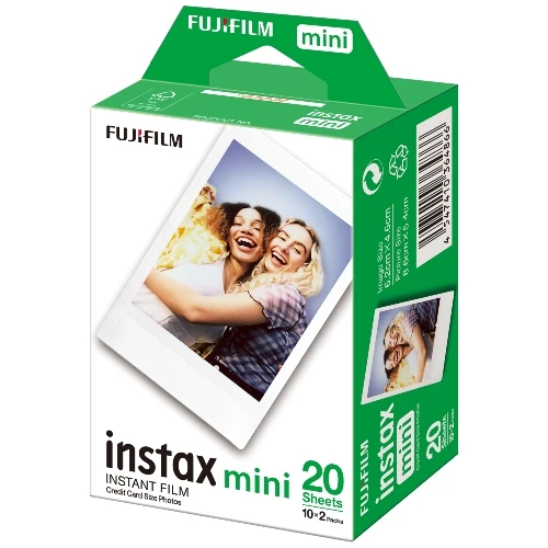 Fujifilm INSTAX mini film couleur brillant 10x2 pack