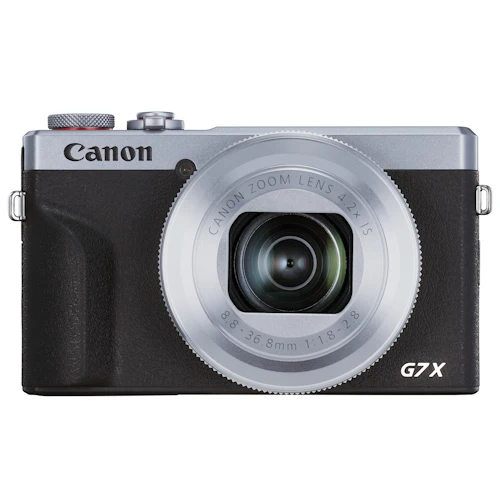 Canon PowerShot G7X Mark III Social Media Kit argent