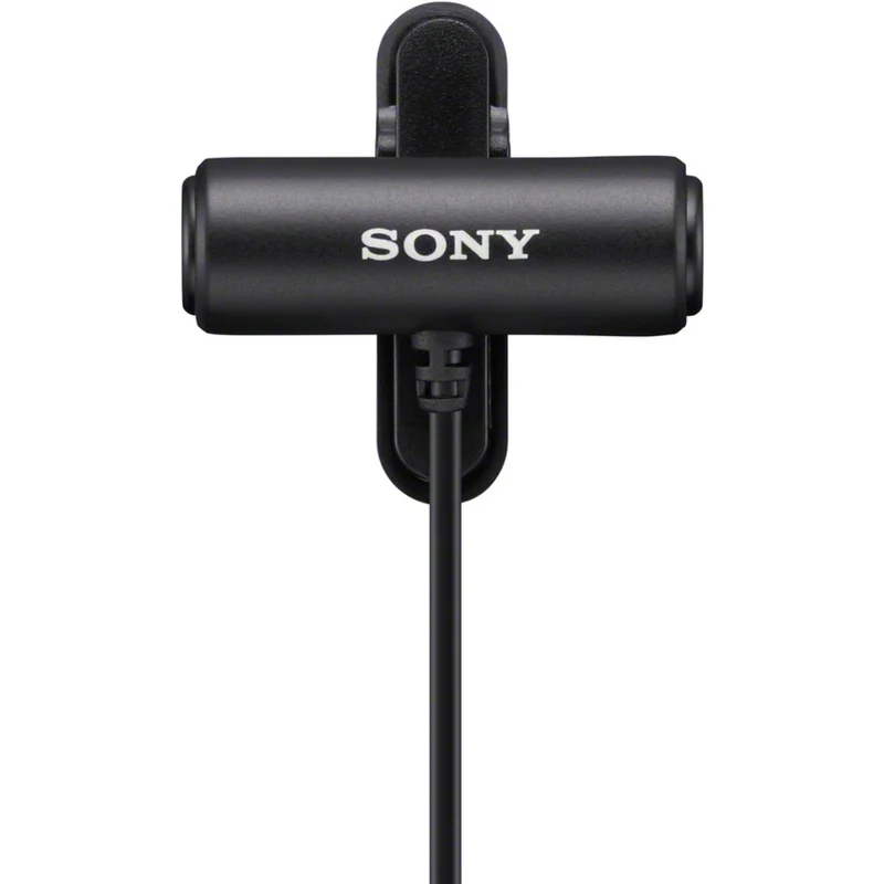 Sony Microphone sans Fil Compatible avec la Chaussure Multi-interface avec Kit de Microphone Lavalier Stéréo Compact