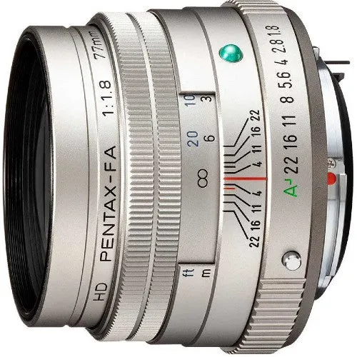 Pentax HD FA 77mm f/1.8 Limitée argent