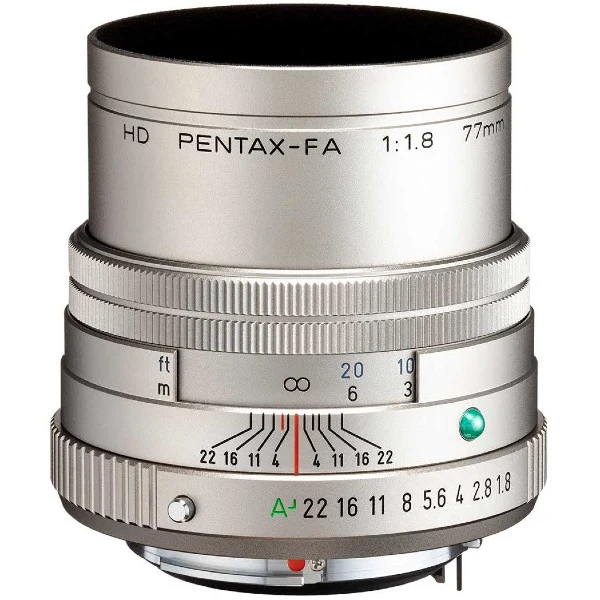 Pentax HD FA 77mm f/1.8 Limitée argent