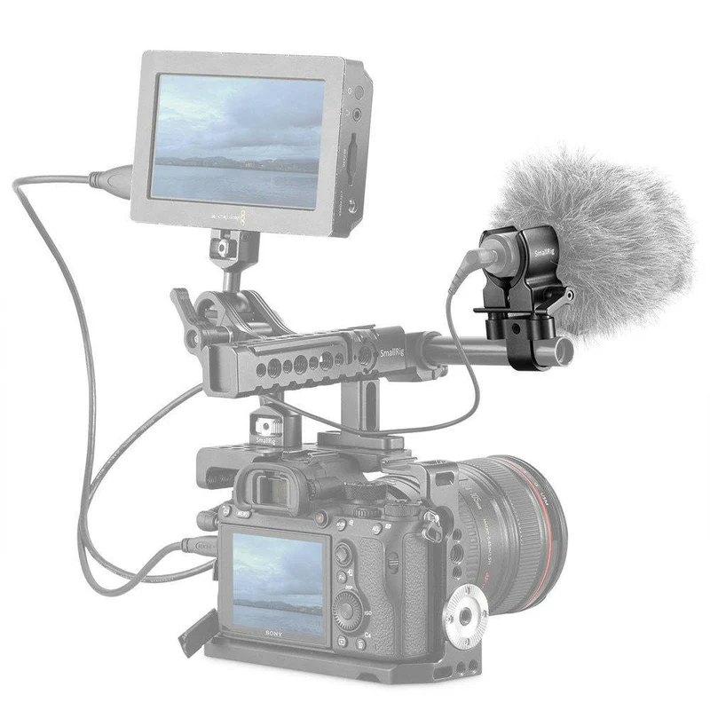 SmallRig 1993 Support Universel pour Microphone de Fusil de Chasse
