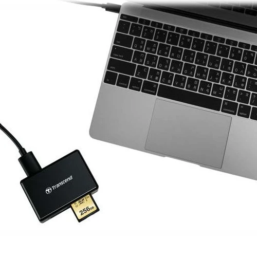 Transcend All-in-1 Multi Memory Lecteur de Carte USB 3.1 Gen 1 Type-C