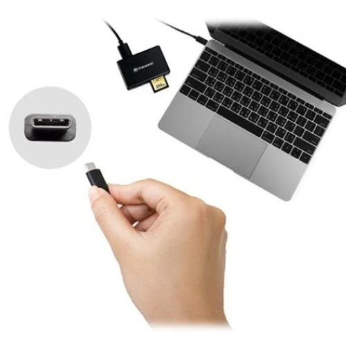 Transcend All-in-1 Multi Memory Lecteur de Carte USB 3.1 Gen 1 Type-C