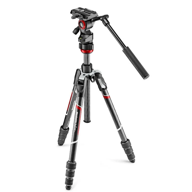 Manfrotto MVKBFRTC-LIVE Befree Advanced Carbon Kit Twistlock avec 2-way Head
