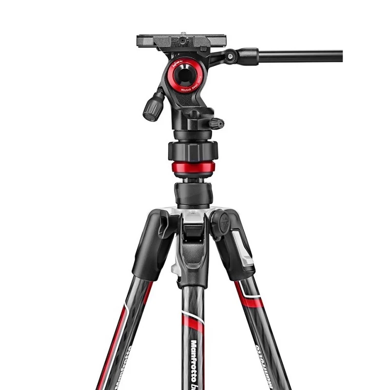 Manfrotto MVKBFRTC-LIVE Befree Advanced Carbon Kit Twistlock avec 2-way Head