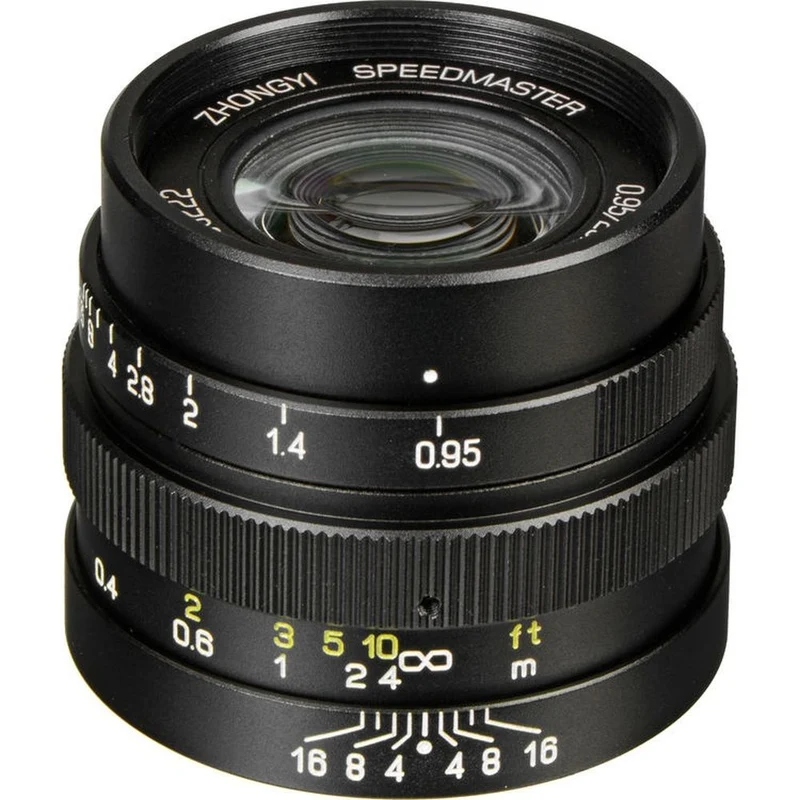 Zhongyi Mitakon 25mm f/0.95 MFT Noir
