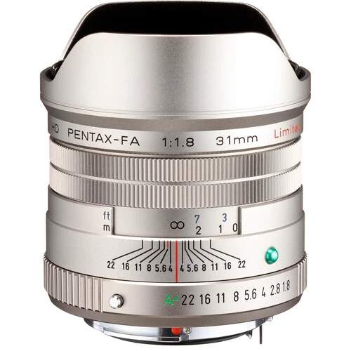 Pentax HD FA 31mm f/1.8 Limitée argent