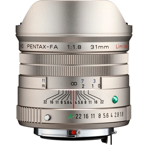 Pentax HD FA 31mm f/1.8 Limitée argent