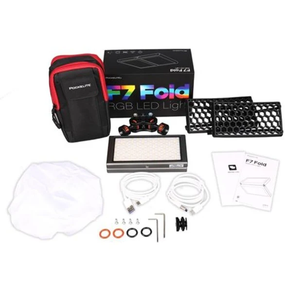 Falcon Eyes Lampe LED RVB PockeLite F7 Fold
