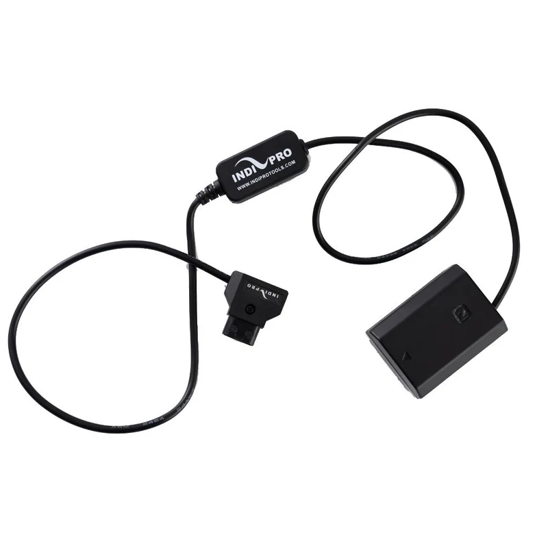 IndiPro D-Tap To Sony NP-FZ100 Type Dummy Batterie Câble (30")