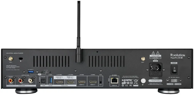 R_volution Player Pro 8K TV