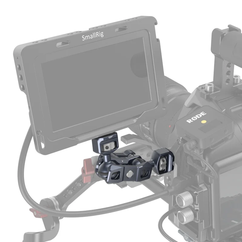 SmallRig Magic Arm avec deux rotules (vis 1/4"-20 et vis de positionnement ARRI) 3874