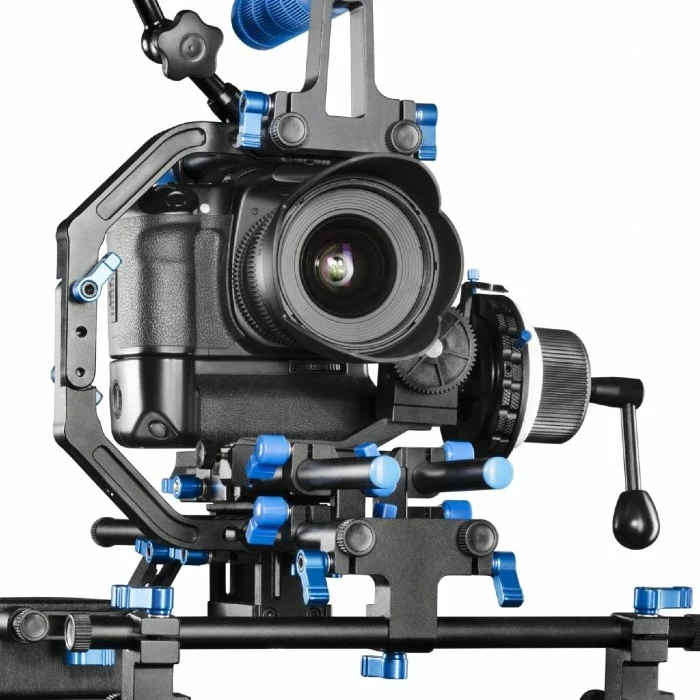 Walimex 19441 Pro 15mm Bloc de serrage double pour plate-forme vidéo