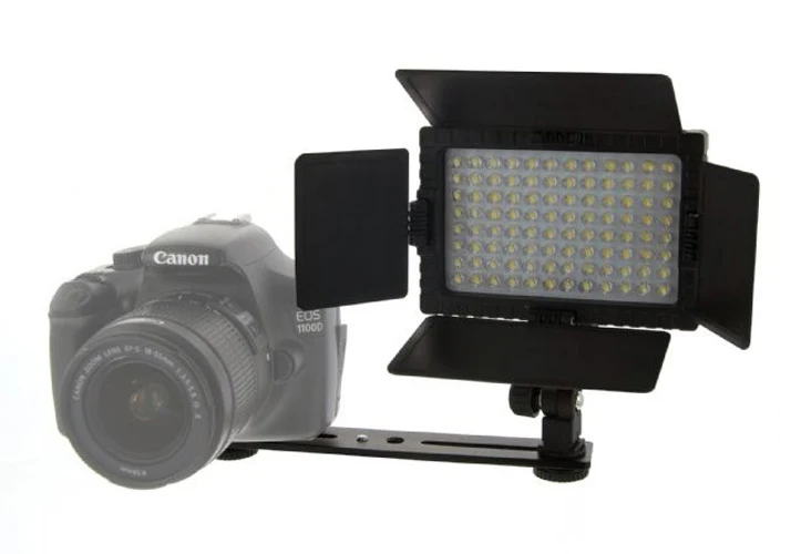Falcon Eyes - Set de lampes LED - Dimmable DV-160V-K2 avec batterie