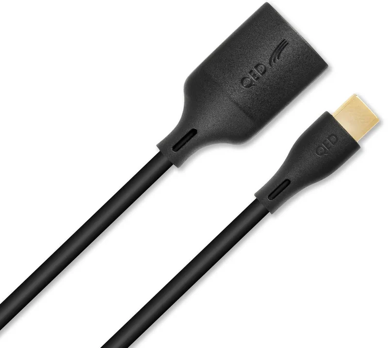 QED Connect USB A femelle vers C (0,15 m)