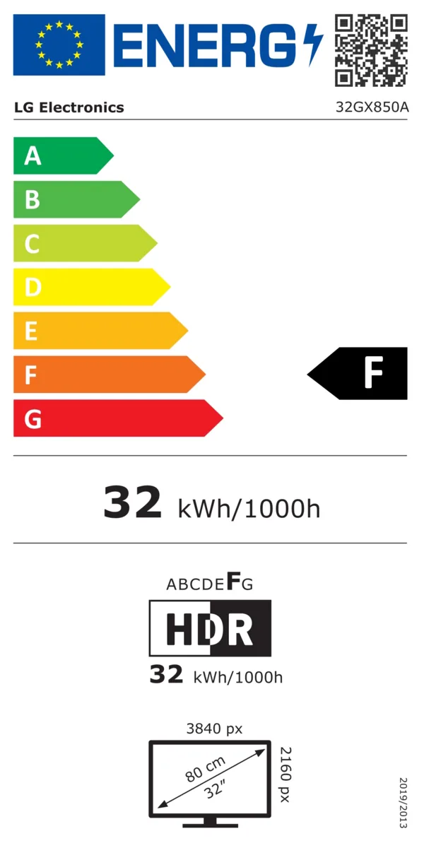 LG Electronics UltraGear OLED 32GX850A-B