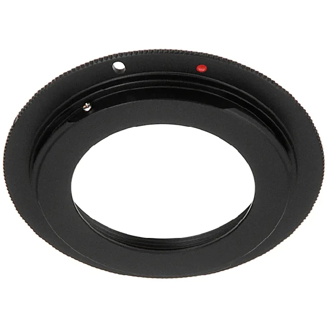 Fotodiox Adaptateur de monture d'objectif compatible avec l'objectif SLR à monture à vis M42 Type 2 pour boîtier d'appareil photo SLR à monture Canon EOS (EF, EF-S) - avec puce de confirmation de mise au point de génération v10