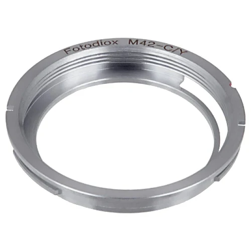 Fotodiox Objectif Adaptateur - Compatible avec M42 Vis Monture SLR Objectifs vers Contax / Yashica Boîtier (C/Y, CY) Monture SLR Appareils Photo