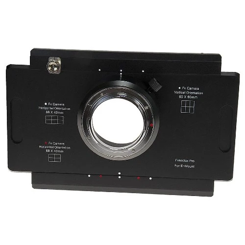 Fotodiox Pro Adaptateur de monture d'objectif - Sony Alpha E-Mount vers 4x5 (SnyE-4x5-Pro)