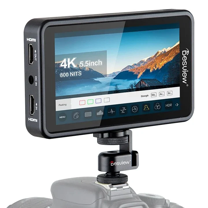 Desview R5ii Moniteur sur appareil photo de 5,5"