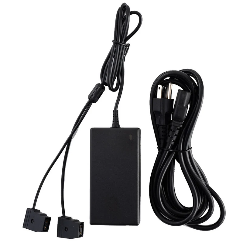 IndiPro 12V (6A) A/C Alimentation vers Dual Female D-Tap Outputs (8') (Alimentation en courant alternatif 12V (6A) vers deux sorties femelles D-Tap)