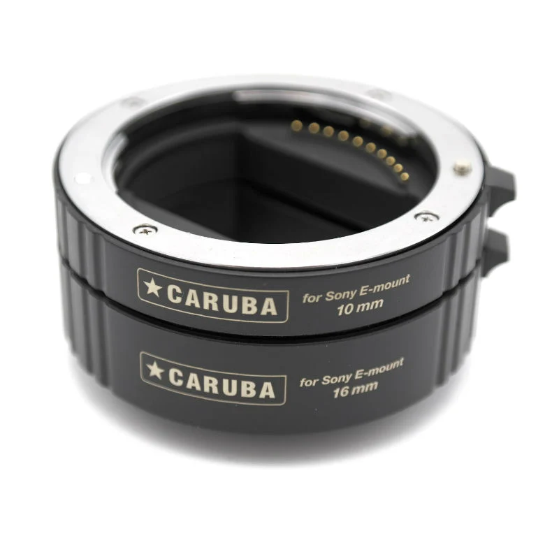 Caruba Set de bagues allonge Sony E Chroom II