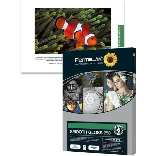PermaJet PJ50534 Lisse Brillant 280 g/m² A3+ 50 feuilles