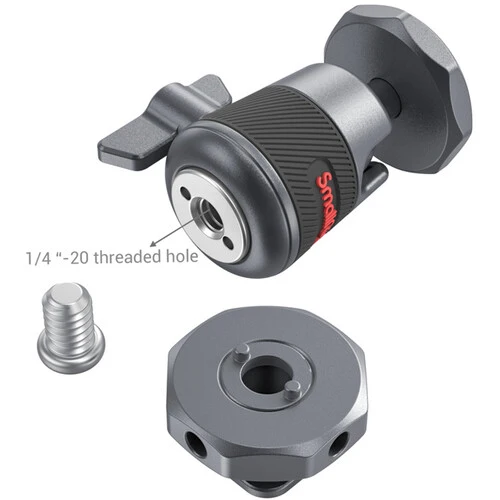 SmallRig Mini rotule avec support de griffe amovible (2 pièces) 2948
