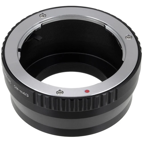 Fotodiox Adaptateur de monture d'objectif - Objectif Olympus Zuiko (OM) 35mm SLR pour boîtier d'appareil photo sans miroir à monture Micro Four Thirds (MFT, M4/3)