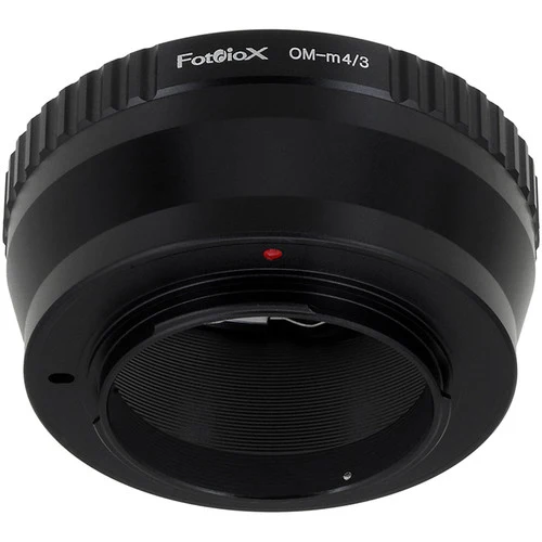 Fotodiox Adaptateur de monture d'objectif - Objectif Olympus Zuiko (OM) 35mm SLR pour boîtier d'appareil photo sans miroir à monture Micro Four Thirds (MFT, M4/3)