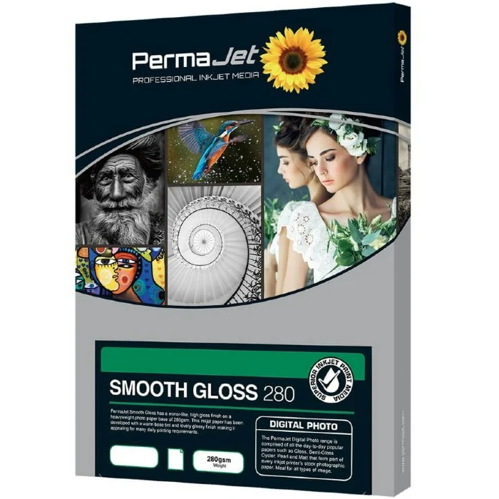 PermaJet PJ50524 Smooth Brillant 280gsm A3 50 feuilles