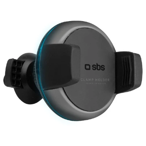 SBS Support de Voiture pour Téléphone Circulaire sans Fil Pince Chargeur Qi 10W