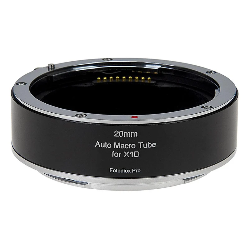 Fotodiox Pro Tube d'extension macro automatique, section 20mm - pour appareils photo numériques sans miroir à monture Hasselblad XCD pour la photographie en gros plan extrême
