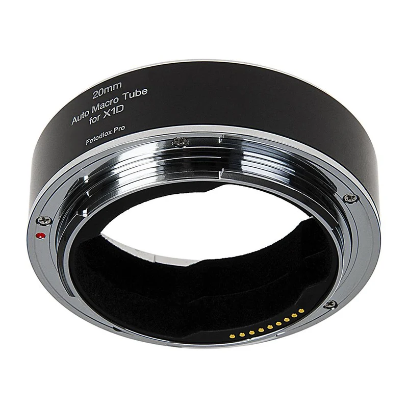 Fotodiox Pro Tube d'extension macro automatique, section 20mm - pour appareils photo numériques sans miroir à monture Hasselblad XCD pour la photographie en gros plan extrême