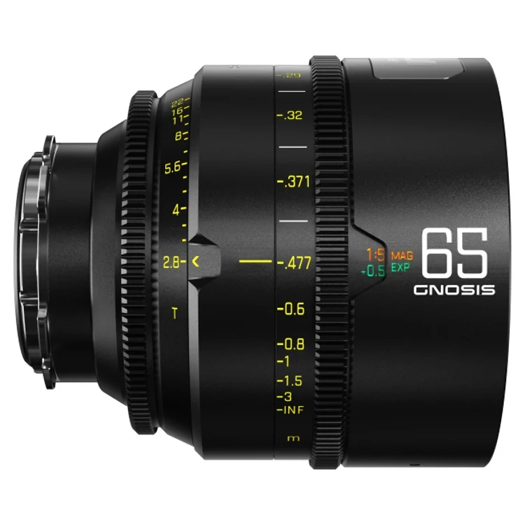 DZOFilm Gnosis 65mm T2.8 Objectif à focale fixe macro dans un étui de sécurité - métrique