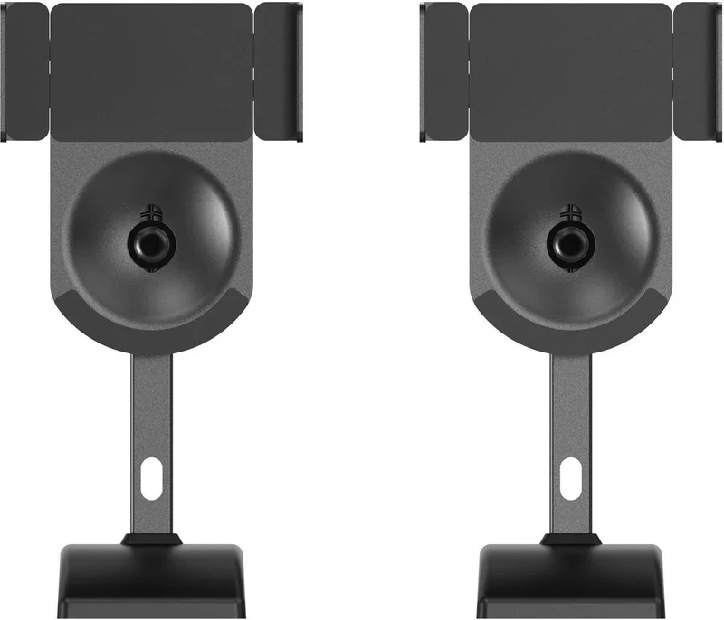 Norstone Bookshelves Wall Mount Noir (la paire)