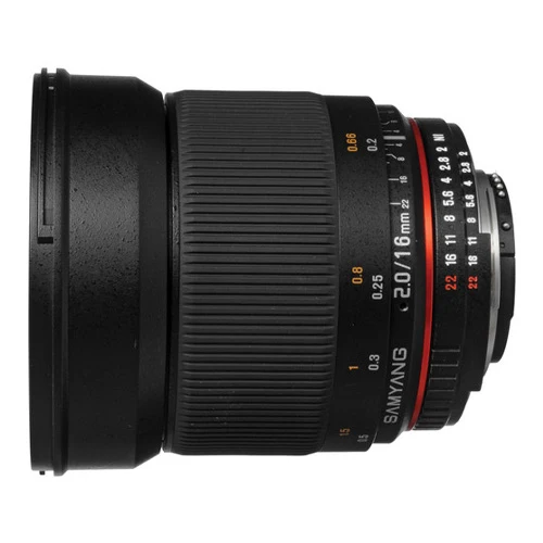 Samyang 16mm f/2.0 ED AS UMC CS Canon