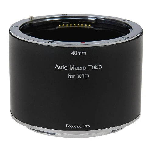Fotodiox Pro Tube d'extension de macro automatique, section de 48mm - pour appareils photo numériques sans miroir à monture Hasselblad XCD pour la photographie en gros plan extrême