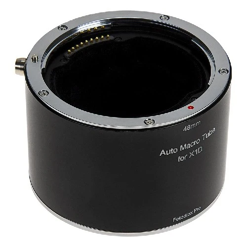 Fotodiox Pro Tube d'extension de macro automatique, section de 48mm - pour appareils photo numériques sans miroir à monture Hasselblad XCD pour la photographie en gros plan extrême