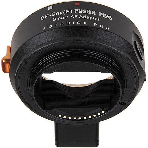 Fotodiox Pro Fusion Plus Adaptateur d'objectif, adaptateur AF intelligent amélioré - Compatible avec CanonEF - Sony Alpha E-Mount
