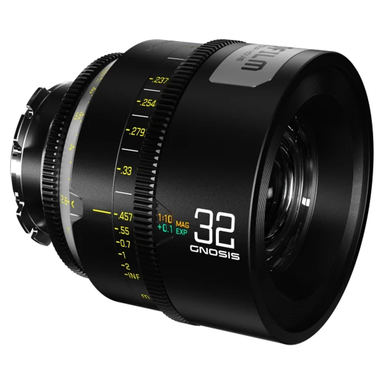 DZOFilm Gnosis 32mm T2.8 Objectif à focale fixe macro dans un étui de sécurité - métrique